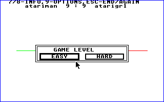 Unknown Title atari screenshot